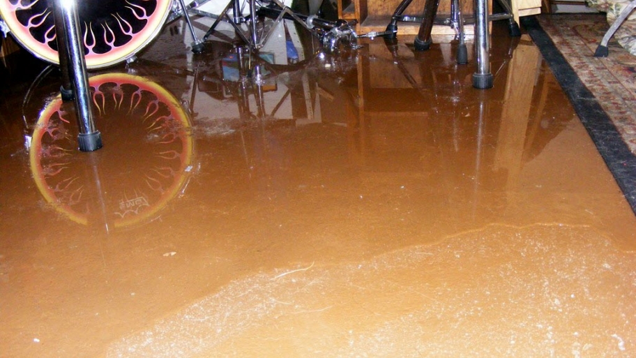 Flooded basement
